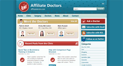 Desktop Screenshot of affiliatedoctors.com